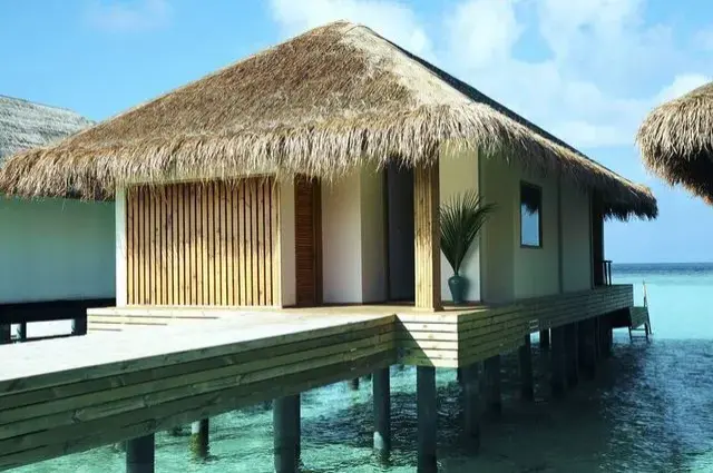 Water Villa With Pool - Rear View
